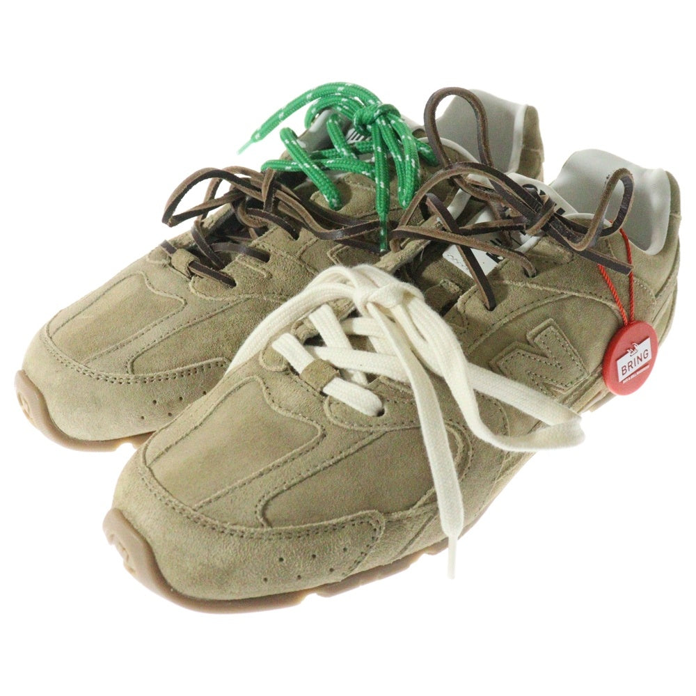 New Balance(ニューバランス) xMiu Miu 530 SL スエードメッシュスニーカー ブラウン