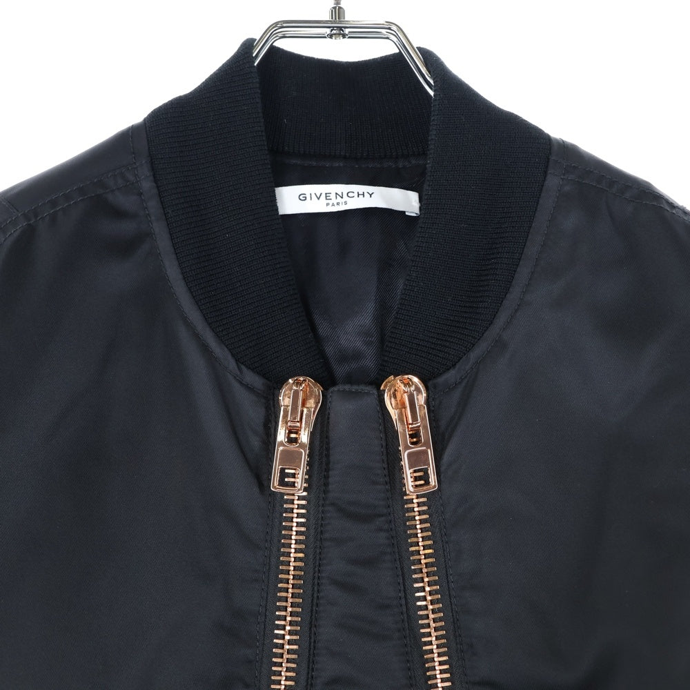 GIVENCHY(ジバンシィ) 17AW ダブルジップ ボンバージャケット ブルゾン ブラック 16W 0639 041