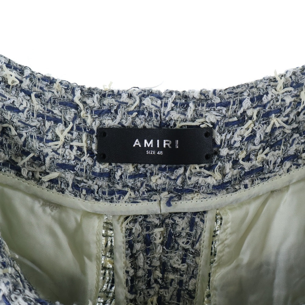 AMIRI(アミリ) ツイード ショーツ ハーフパンツ ブルー