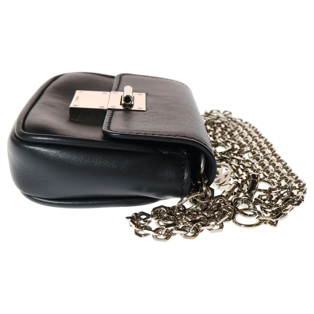 AMIRI(アミリ) Black Nappa Mini Jax Bag レザー ミニ ショルダーバッグ ブラック