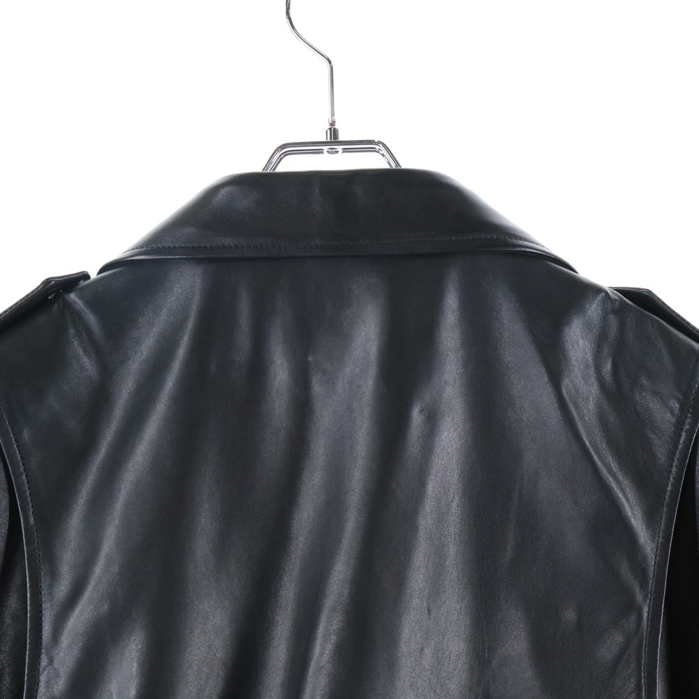 AMIRI(アミリ) 21AW Perfecto Suede Jacket スウェードレザー ダブルライダースジャケット ブラック MLJ014