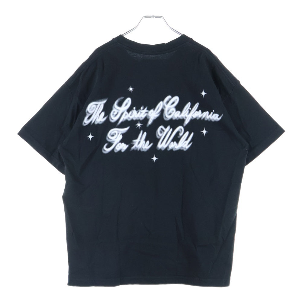 AMIRI(アミリ) エンジェルプリント 半袖Tシャツ カットソー ブラック