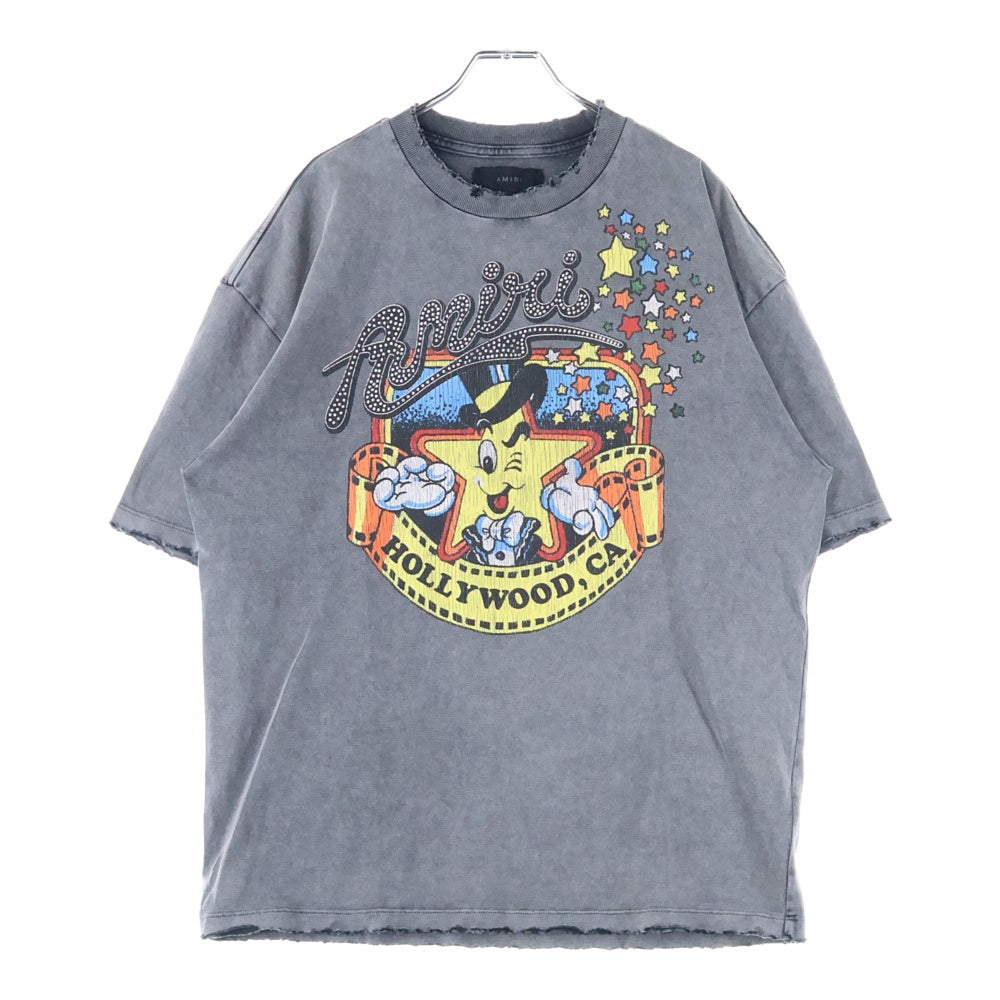 AMIRI(アミリ) ヴィンテージ加工 ミスターハリウッド 半袖Tシャツ