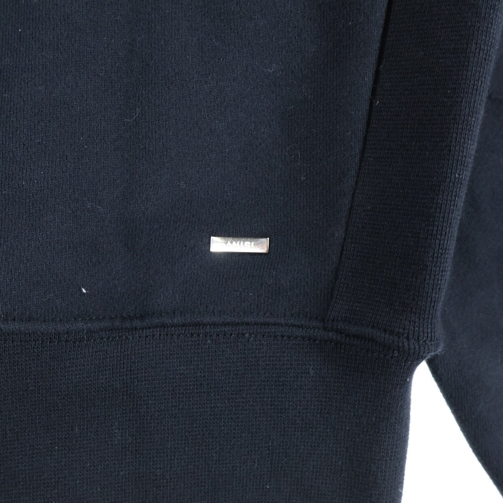 AMIRI(アミリ) リゾート刺繡 スウェットプルオーバーパーカー フーディー ブラック