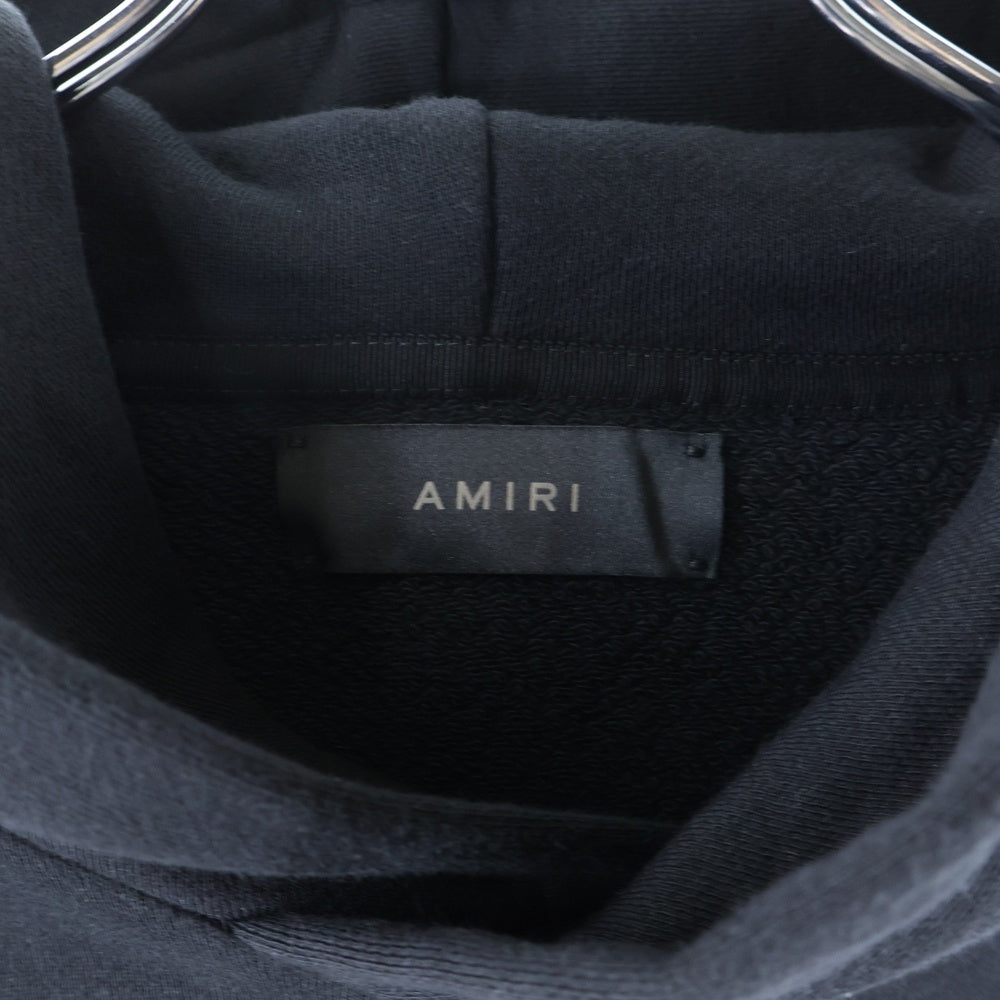 AMIRI(アミリ) MA CORE LOGO HOODIE コアロゴ スウェット プルオーバーパーカー ブラック