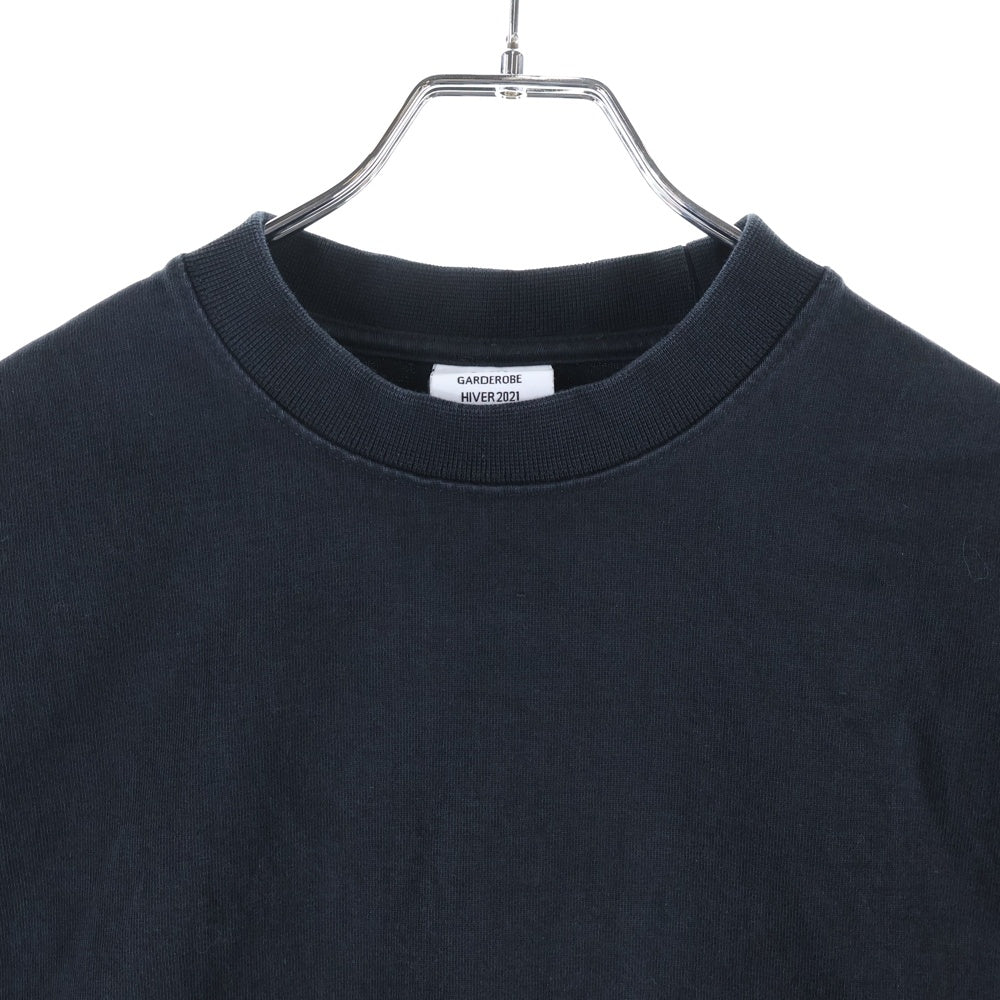 VETEMENTS(ヴェトモン) 20AW Gothic Font Long sleeve Tee ゴシックフォント長袖カットソー 長袖Tシャツ ロングスリーブカットソー ロンT ブラック UAH21TR526