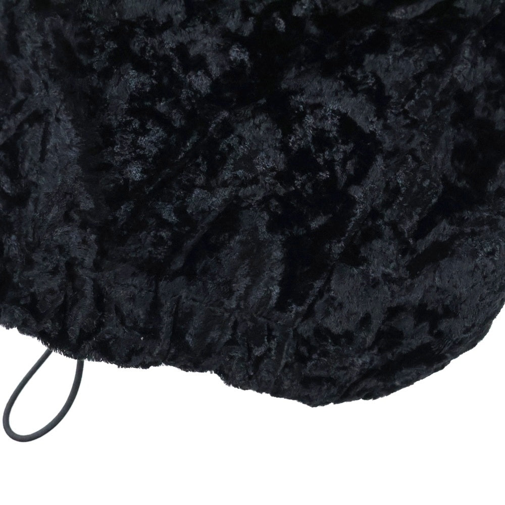 AMIRI(アミリ) クラッシュベルベット トラックパンツ ブラック