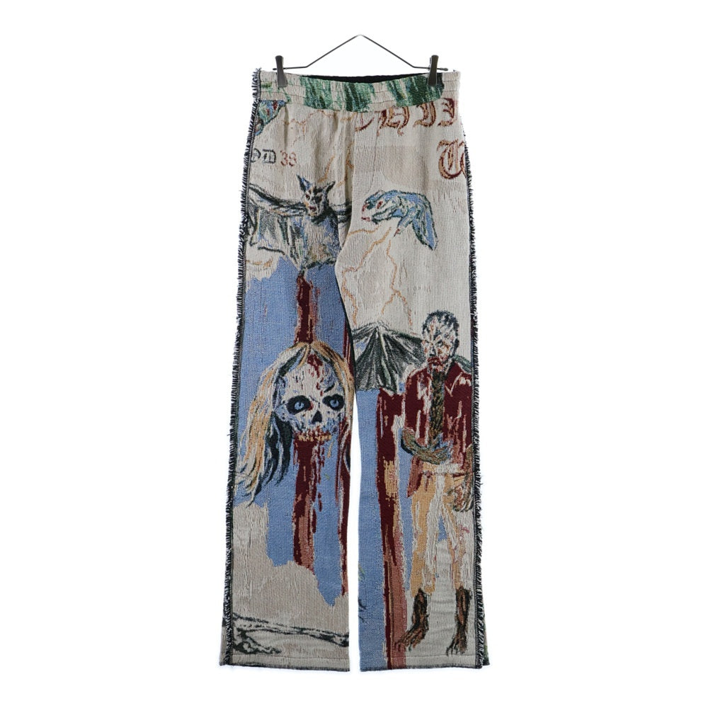 AMIRI(アミリ) SWAN TAPESTRY FLARE PANT スワン タペストリー フレア パンツ マルチ