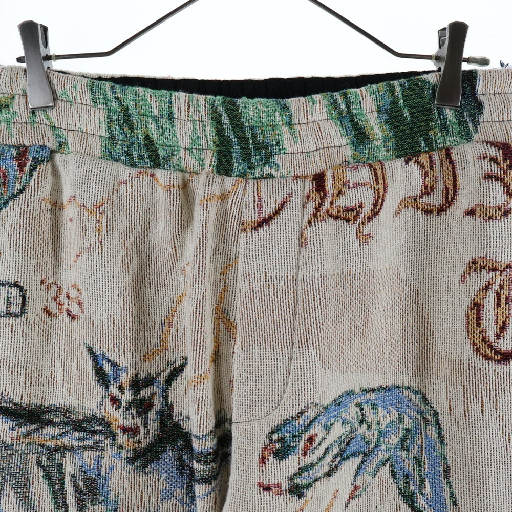 AMIRI(アミリ) SWAN TAPESTRY FLARE PANT スワン タペストリー フレア パンツ マルチ