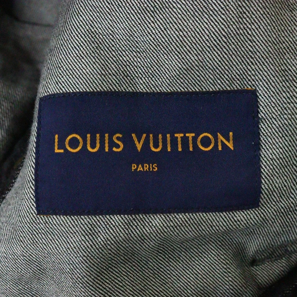 LOUIS VUITTON(ルイヴィトン) 22AW カラコラムデニムジャケット インディゴ/ブラック RM222V NS9 HNA05W