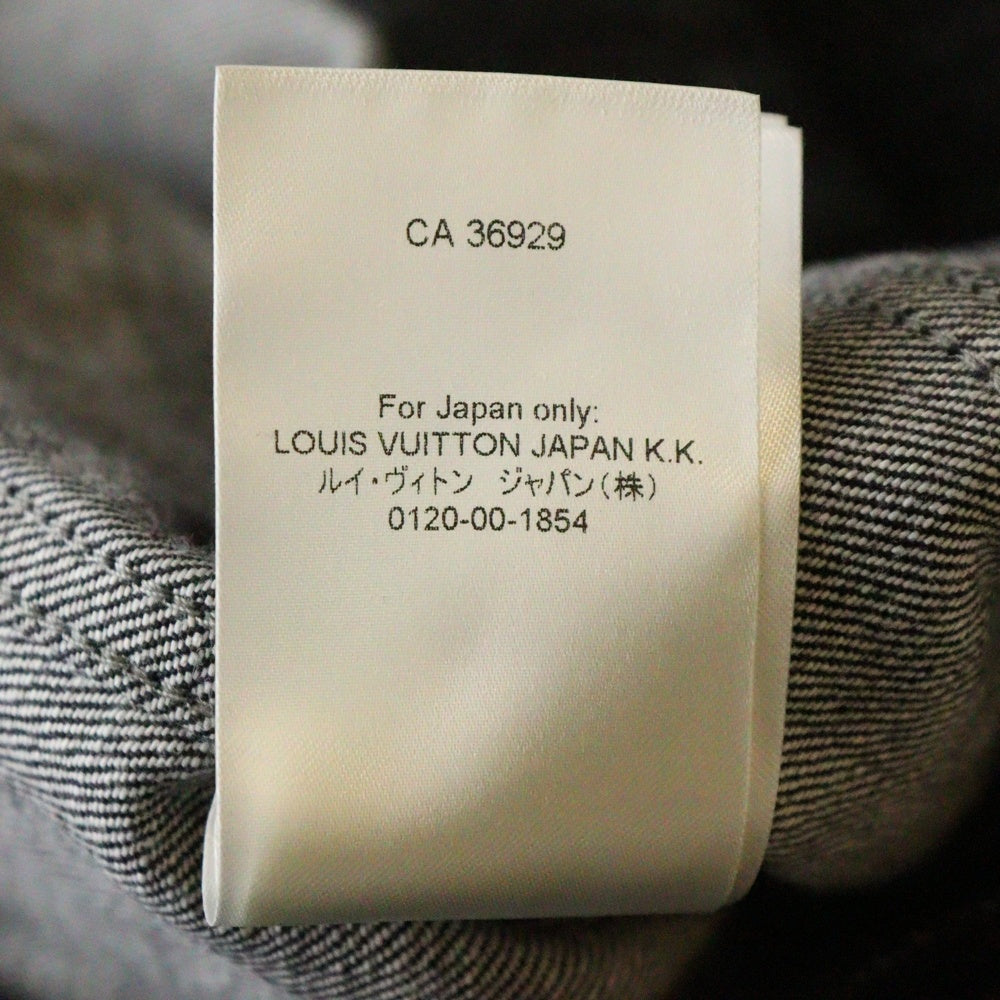 LOUIS VUITTON(ルイヴィトン) 22AW カラコラムデニムジャケット インディゴ/ブラック RM222V NS9 HNA05W