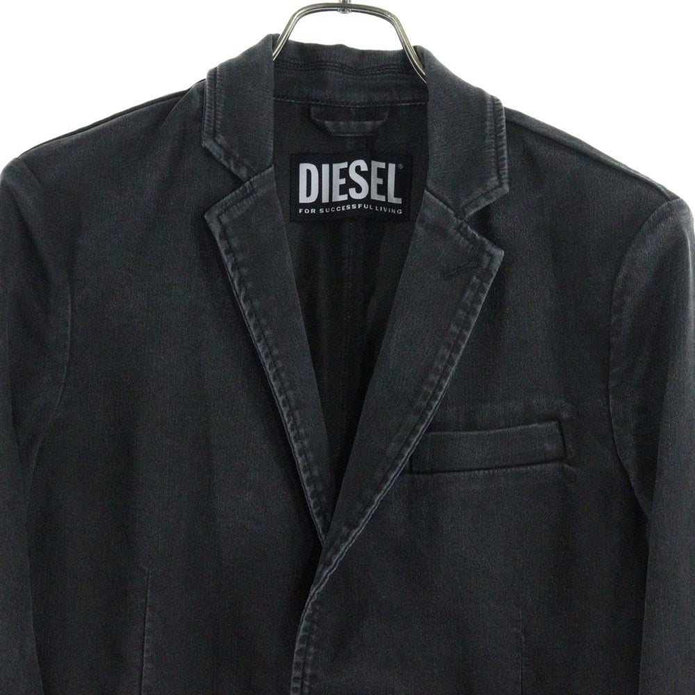 DIESEL(ディーゼル) デニムテーラードジャケット ブラック E912H