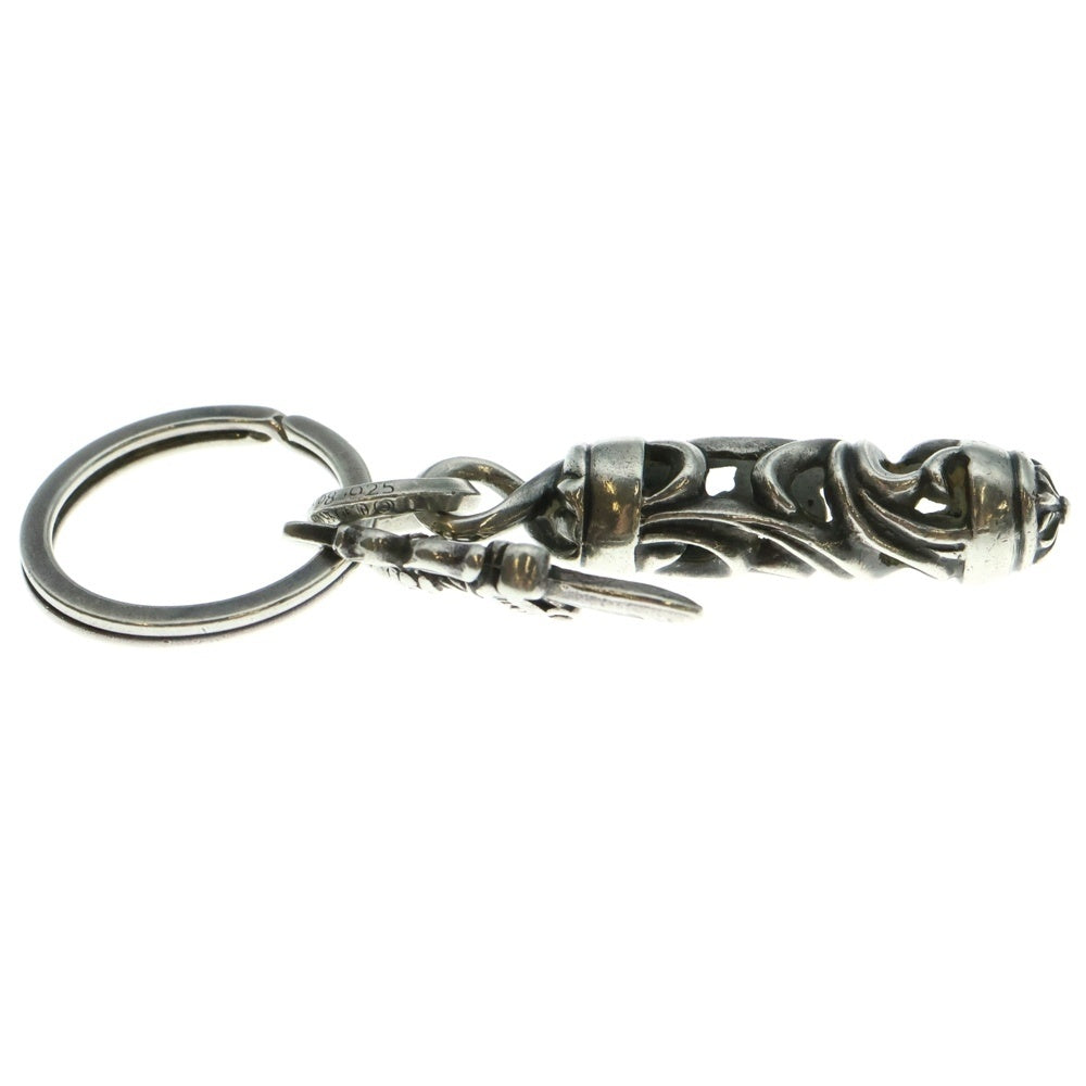 CHROME HEARTS(クロムハーツ) ROLLER&No5 DGGR ローラー#5ダガーキーリング シルバー