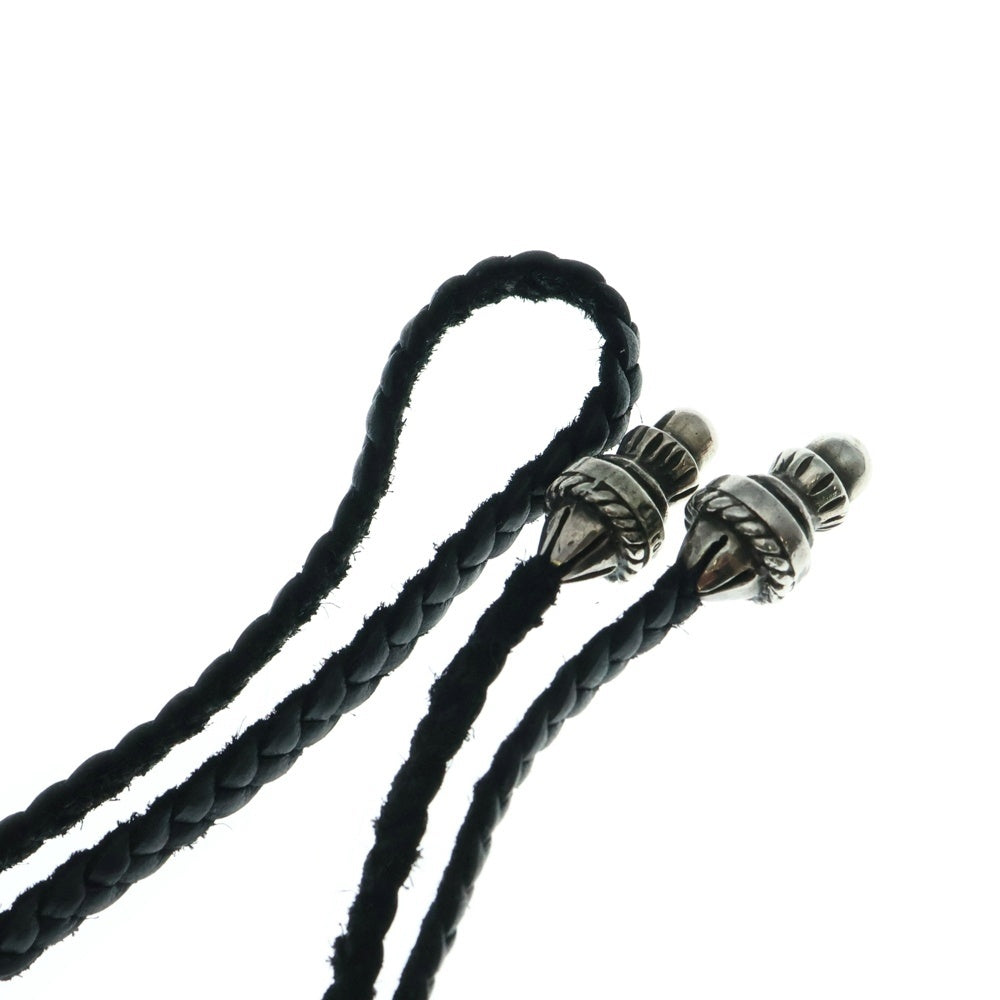 CHROME HEARTS(クロムハーツ) レザーブレード ボロチップ ブラック/シルバー