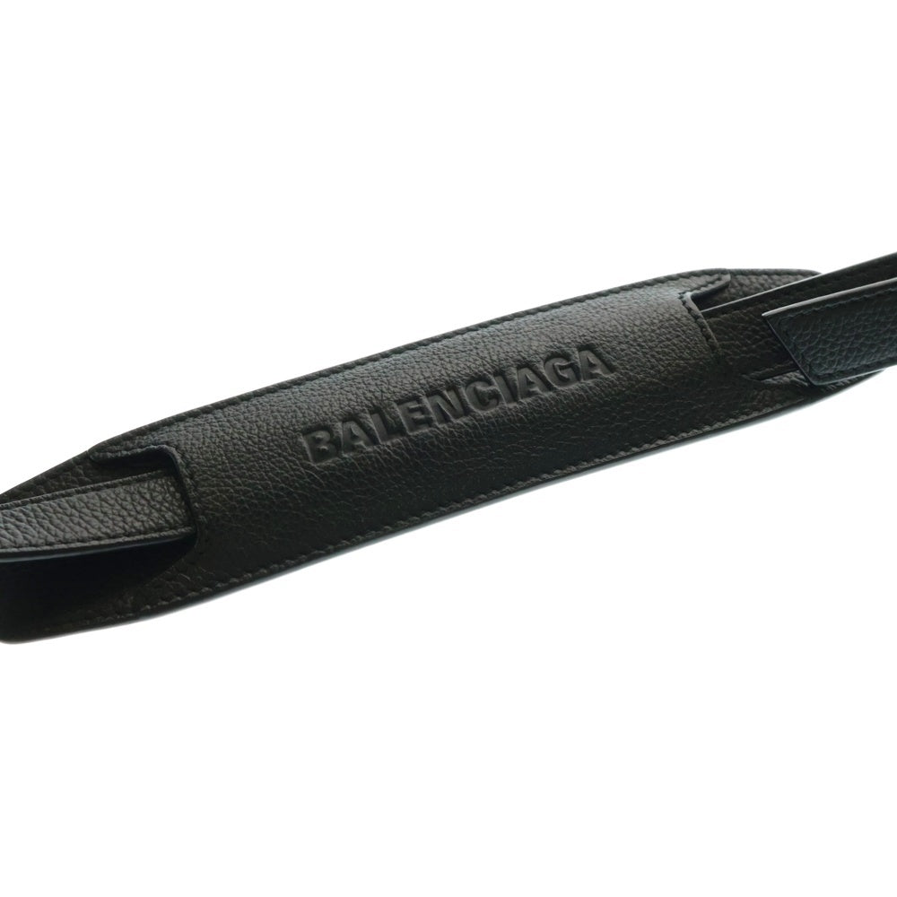 BALENCIAGA(バレンシアガ) AR FLAP BAG W カー フラップ エンボス レザー ショルダーバッグ ブラック 679466