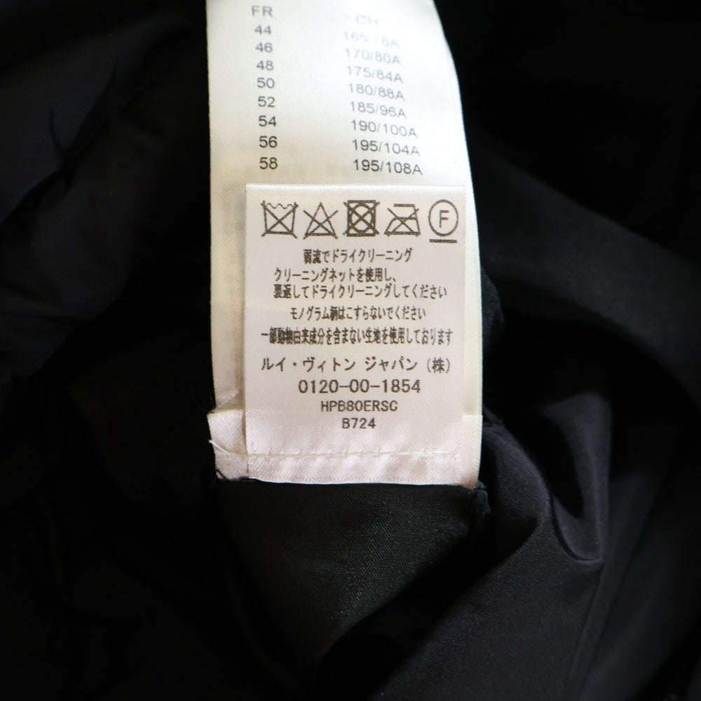 LOUIS VUITTON(ルイヴィトン) 23AW モノグラムパファーダウンジャケット RM232 RSC HPB80E ブラック