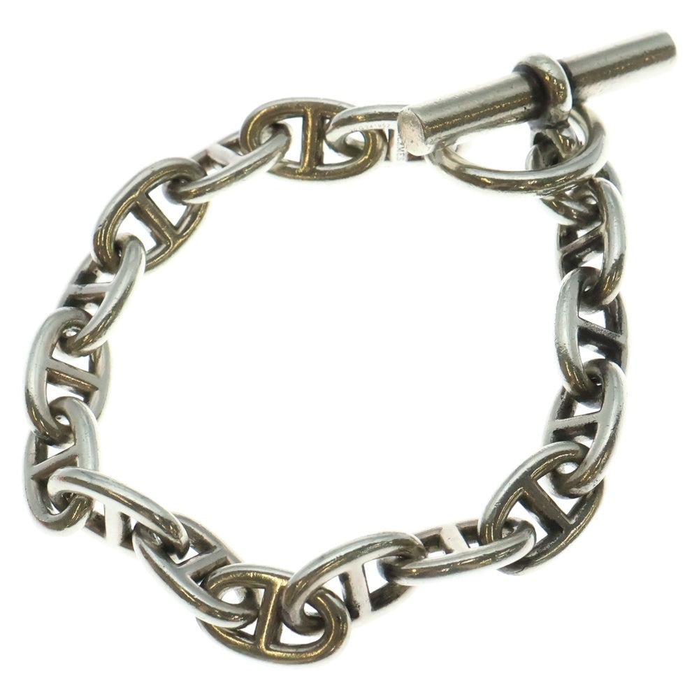 HERMES(エルメス) Chaine d'Ancre MM シェーヌダンクル MM 16コマ チェーンブレスレット シルバー