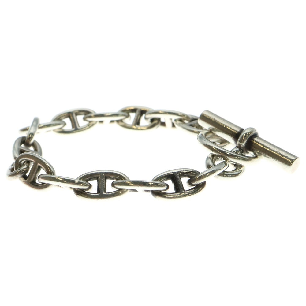HERMES(エルメス) Chaine d'Ancre MM シェーヌダンクル MM 16コマ チェーンブレスレット シルバー