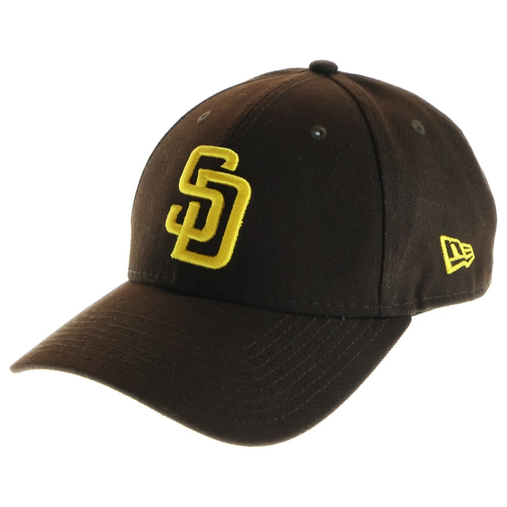 NEW ERA(ニューエラ) 9FORTY サンディエゴパドレス ベースボールキャップ 帽子 ブラウン/イエロー