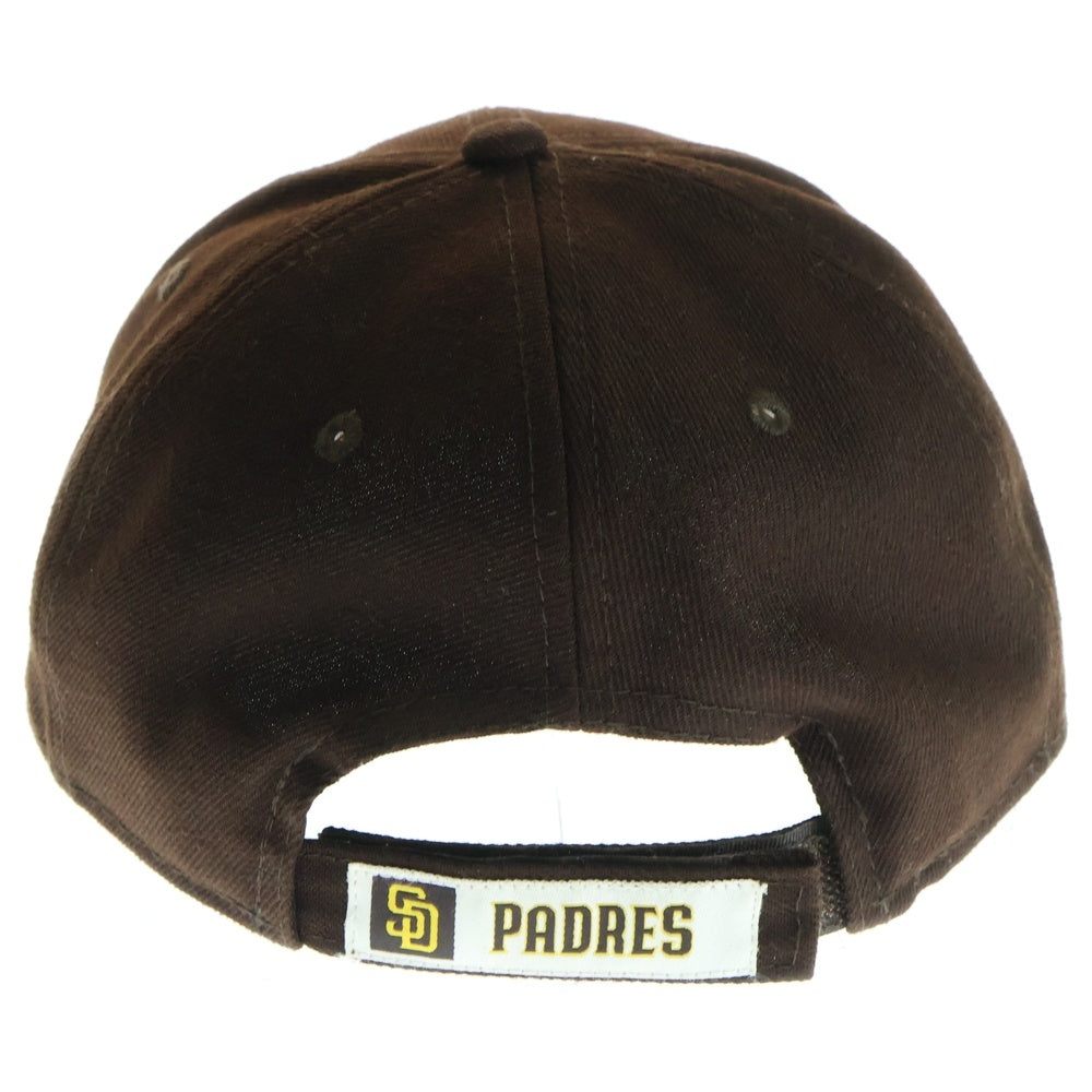 NEW ERA(ニューエラ) 9FORTY サンディエゴパドレス ベースボールキャップ 帽子 ブラウン/イエロー