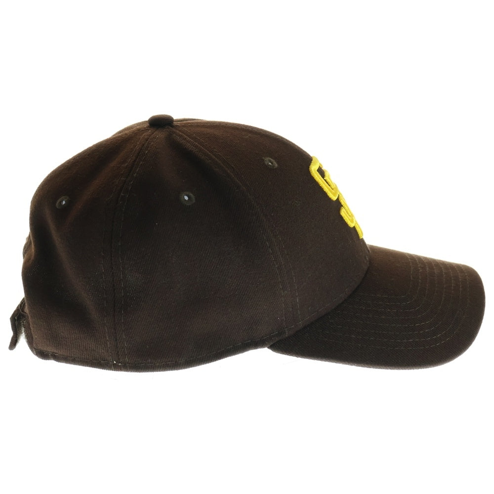 NEW ERA(ニューエラ) 9FORTY サンディエゴパドレス ベースボールキャップ 帽子 ブラウン/イエロー