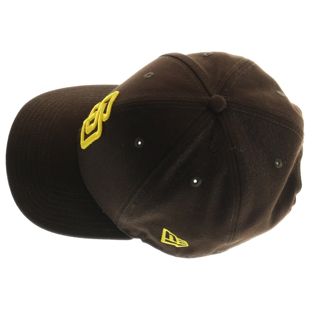 NEW ERA(ニューエラ) 9FORTY サンディエゴパドレス ベースボールキャップ 帽子 ブラウン/イエロー