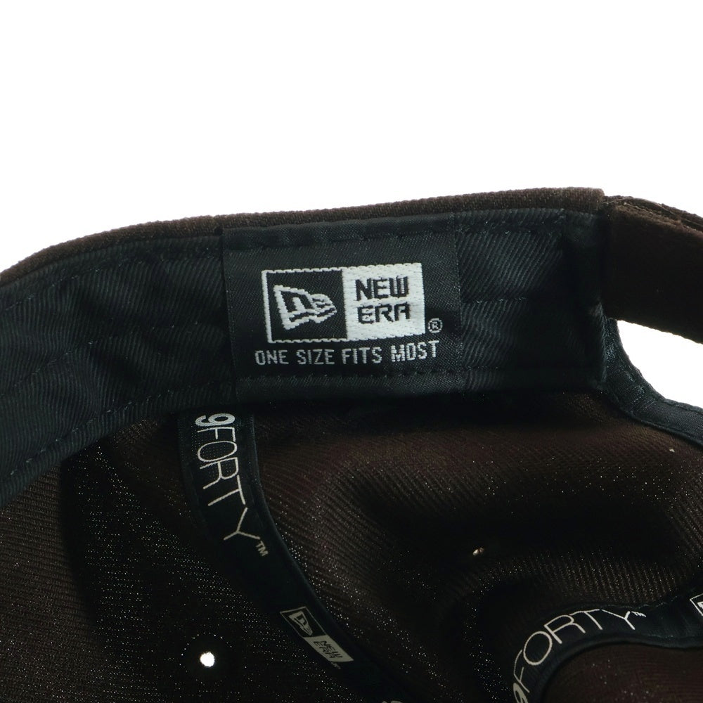 NEW ERA(ニューエラ) 9FORTY サンディエゴパドレス ベースボールキャップ 帽子 ブラウン/イエロー