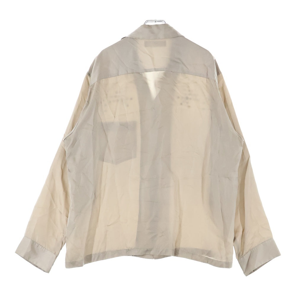 TOGA(トーガ) 21AW Western shirt ウエスタンシャツ ベージュ TV12-FJ313