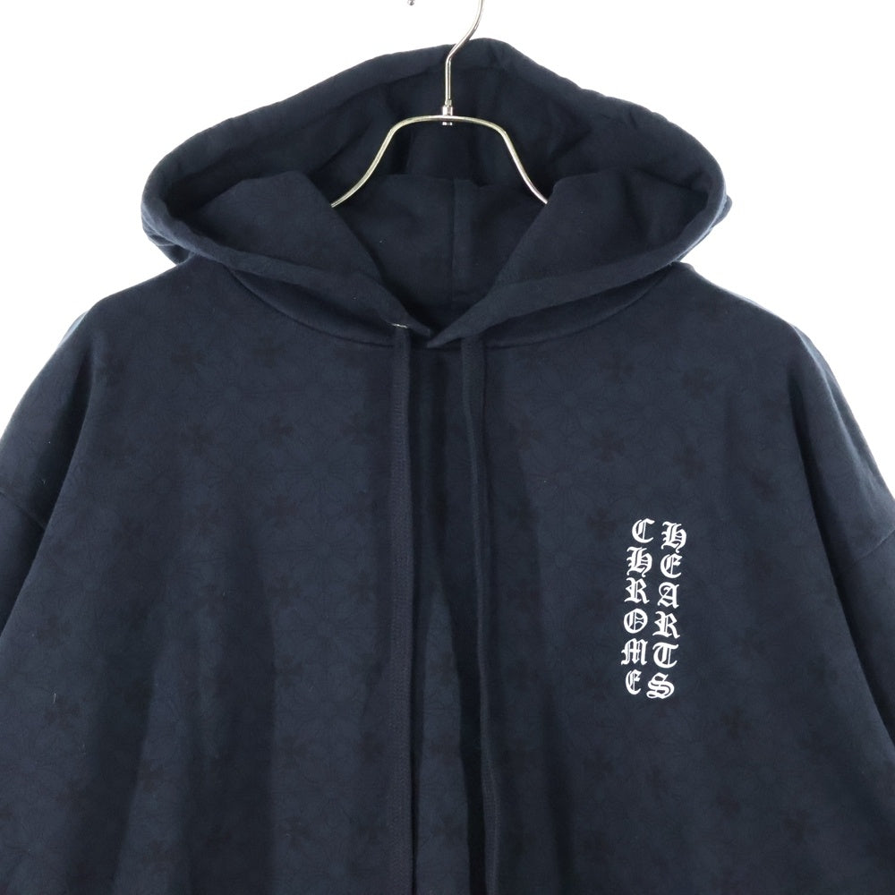 CHROME HEARTS(クロムハーツ) SWTSHRT PLVR CHプラス総柄プルオーバーパーカーブラック