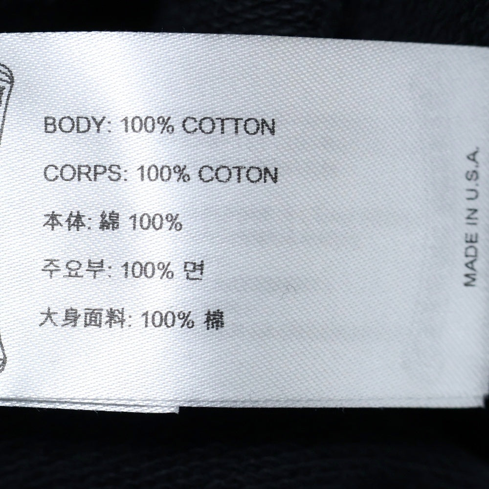 CHROME HEARTS(クロムハーツ) SWTSHRT PLVR CHプラス総柄プルオーバーパーカーブラック