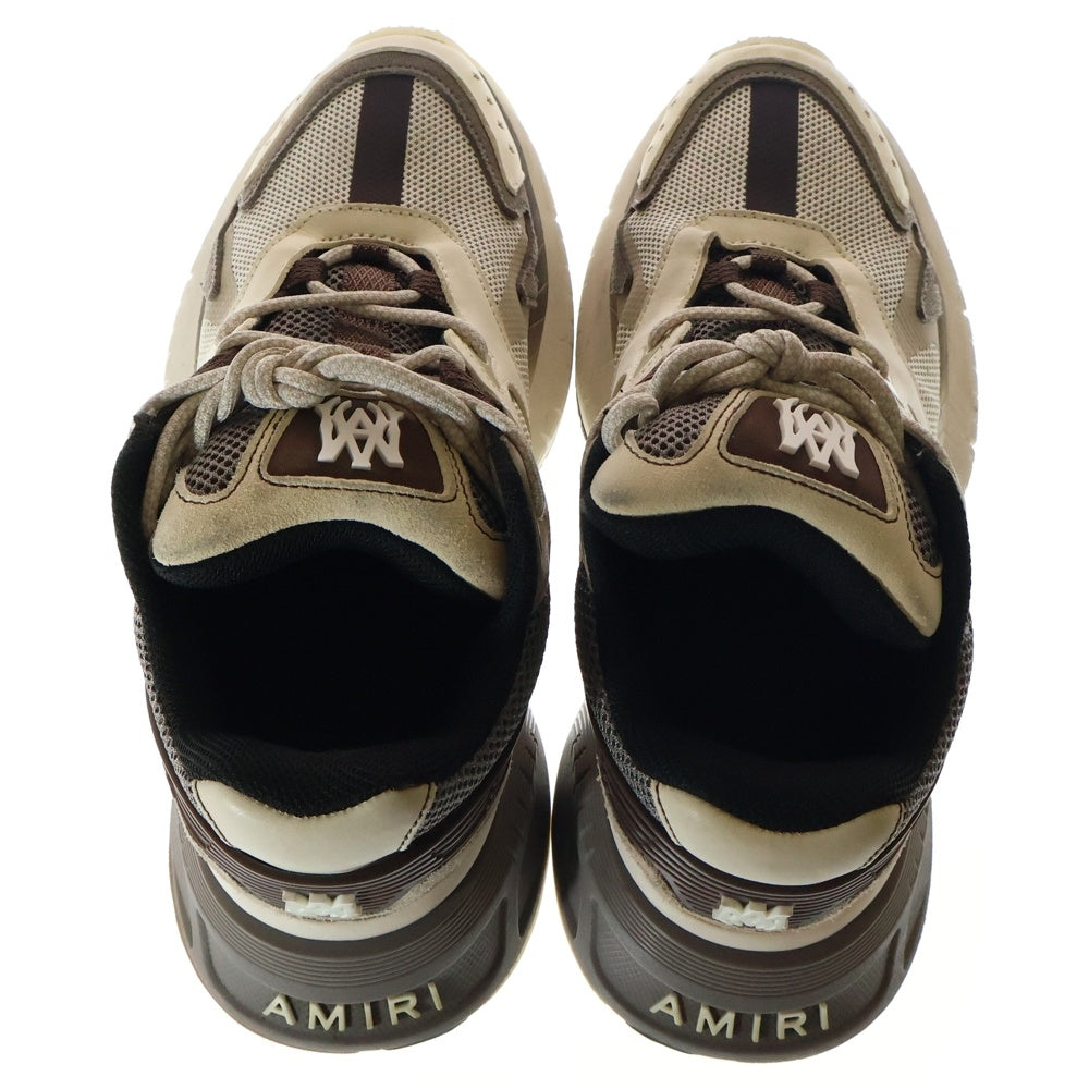 AMIRI(アミリ) MA RUNNER ローカットスニーカー ホワイト/ブラウン