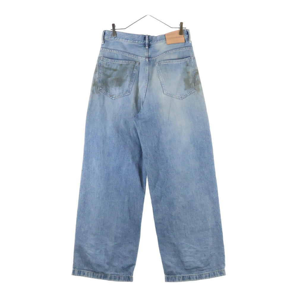 Acne Studios(アクネ ストゥディオズ) 1989 penicillin jeans denim ペニシリン ダメージ加工 ルーズフィットジーンズ デニムパンツ B00324 インディゴ