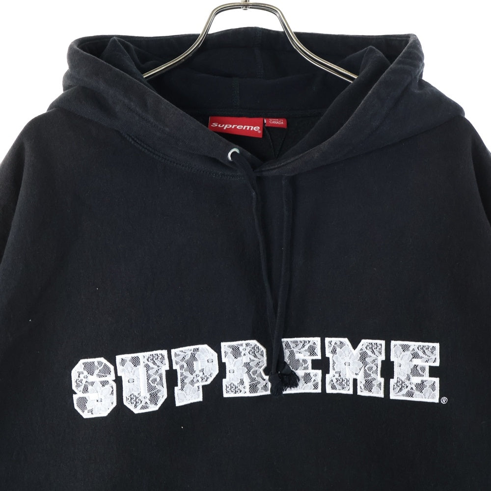 SUPREME(シュプリーム) 19AW The Most Hooded Sweatshirt ロゴモーストフーデッドプルオーバーパーカー ブラック