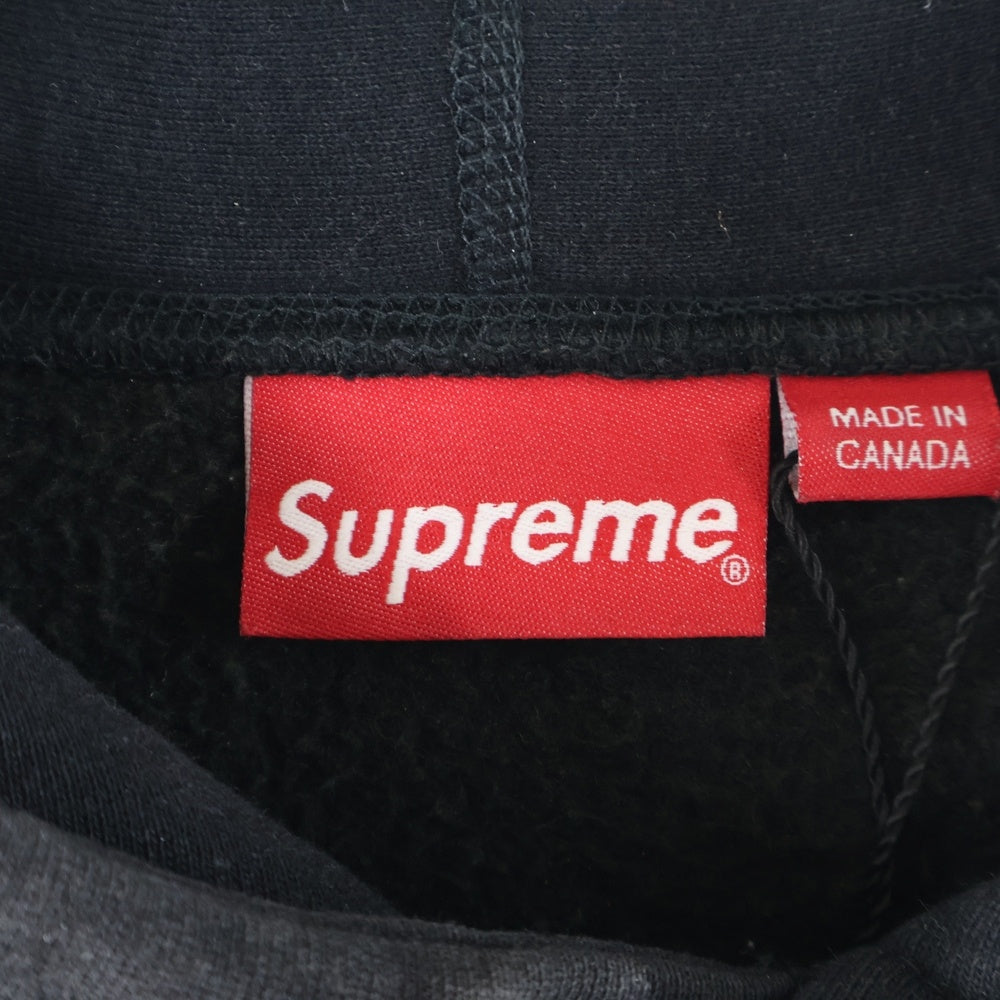 SUPREME(シュプリーム) 19AW The Most Hooded Sweatshirt ロゴモーストフーデッドプルオーバーパーカー ブラック
