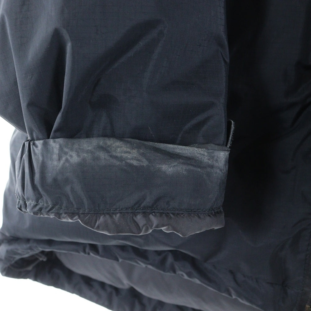 NANGA(ナンガ) AURORA DOWNJACKET フーデッド ナイロン ダウンジャケット ブラック P-RR-11E