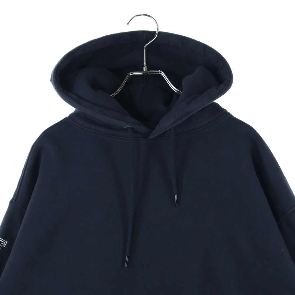 SUPREME(シュプリーム) 24SS×NIKE Heavy weight Sweat ナイキ プルオーバースウェットパーカー フーディー ブラック FQ0759-010