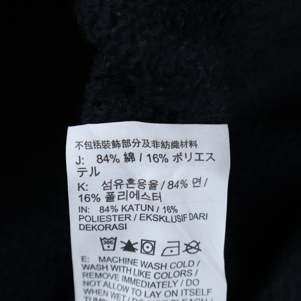 SUPREME(シュプリーム) 24SS×NIKE Heavy weight Sweat ナイキ プルオーバースウェットパーカー フーディー ブラック FQ0759-010