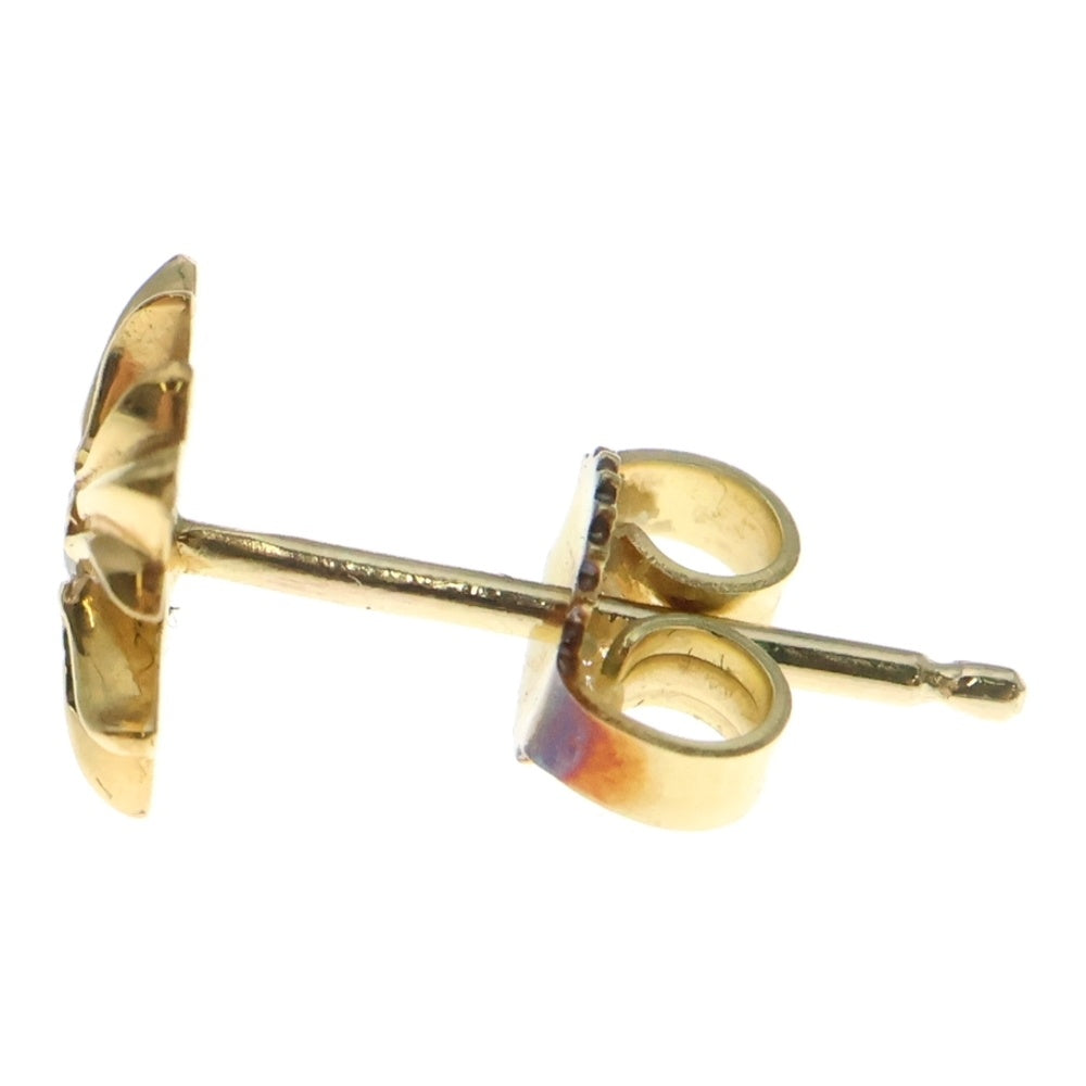 CHROME HEARTS(クロムハーツ) 22K No2 CH PLS 1DIA CHプラス スタッドピアス 1ダイヤ ゴールド BCA021