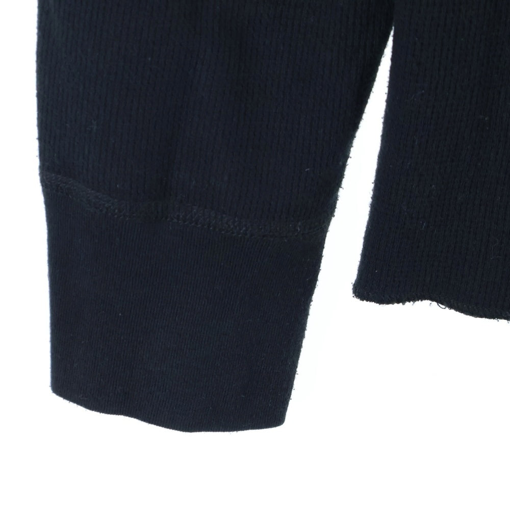 CHROME HEARTS(クロムハーツ) Thermal L S アームロゴプリント サーマル長袖カットソー ロンT ブラック