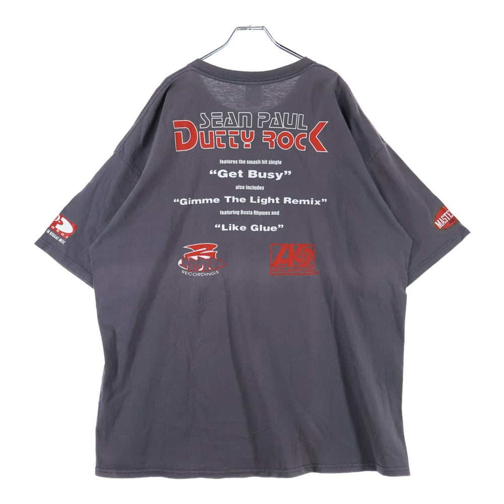 VINTAGE(ヴィンテージ) 00s SEAN PAULDutty Yo Get Busy ショーンポール 半袖プリントTシャツ グレー