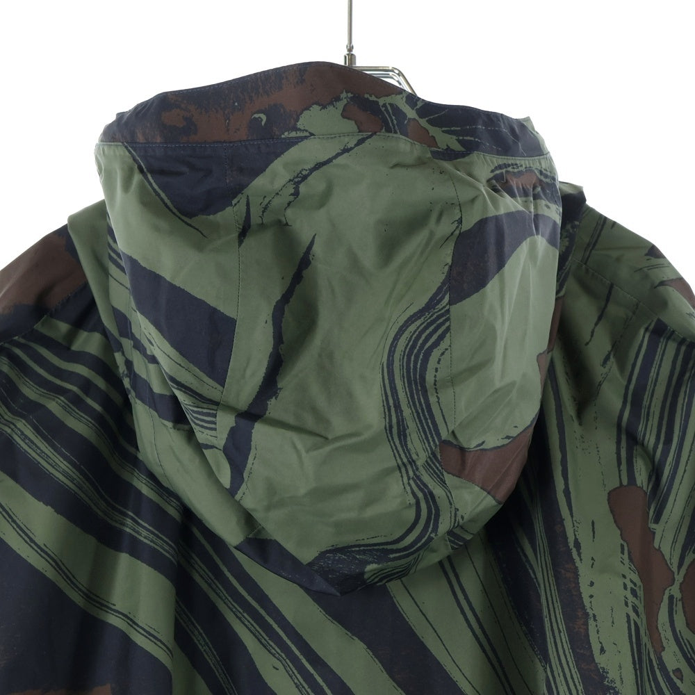 NIKE ACG(ナイキエーシージー) Fuji allover print poncho CK9242-325 フジ オールオーバーポンチョ ウインドブレーカー カーキ