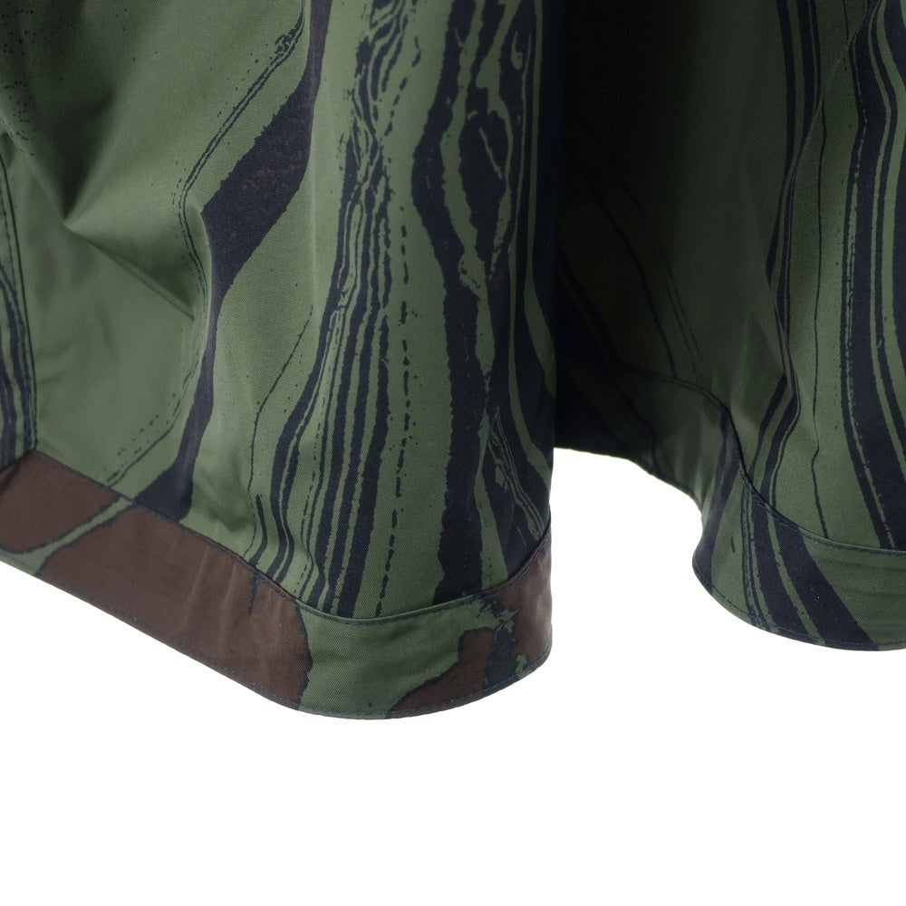 NIKE ACG(ナイキエーシージー) Fuji allover print poncho CK9242-325 フジ オールオーバーポンチョ ウインドブレーカー カーキ