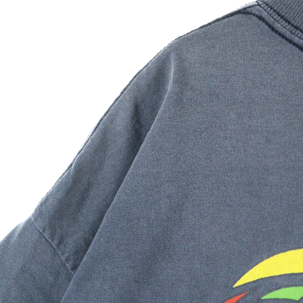 VINTAGE(ヴィンテージ) 90S LOLLAPALOOZA 1993 MANDELBROT FRACTAL ロラパルーザ 両面プリント 半袖Tシャツ カットソー ブラック