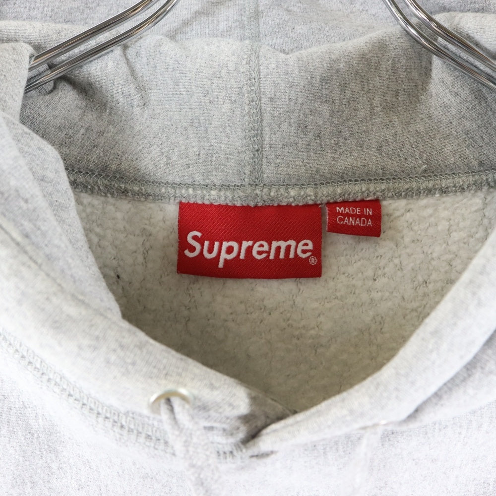 SUPREME(シュプリーム) 20AW S Logo Hooded Sweatshirt Sロゴ フーデッドスウェットシャツ スモールボックス プルオーバーパーカー グレー