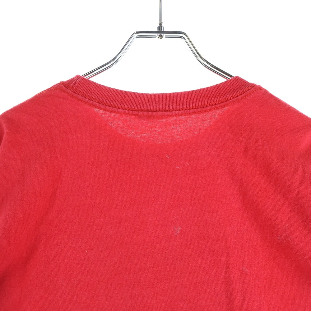 VINTAGE(ヴィンテージ) 90S 遊戯王 YU-GI-OH 1996 フロントキャラクタープリント 長袖Tシャツカットソー レッド