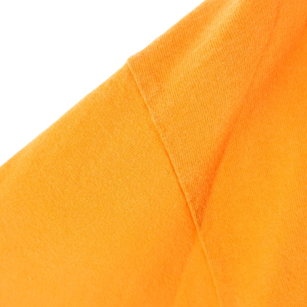 VINTAGE(ヴィンテージ) 90S 遊戯王 YU-GI-OH 1996 三幻神 プリント長袖Tシャツカットソー オレンジ