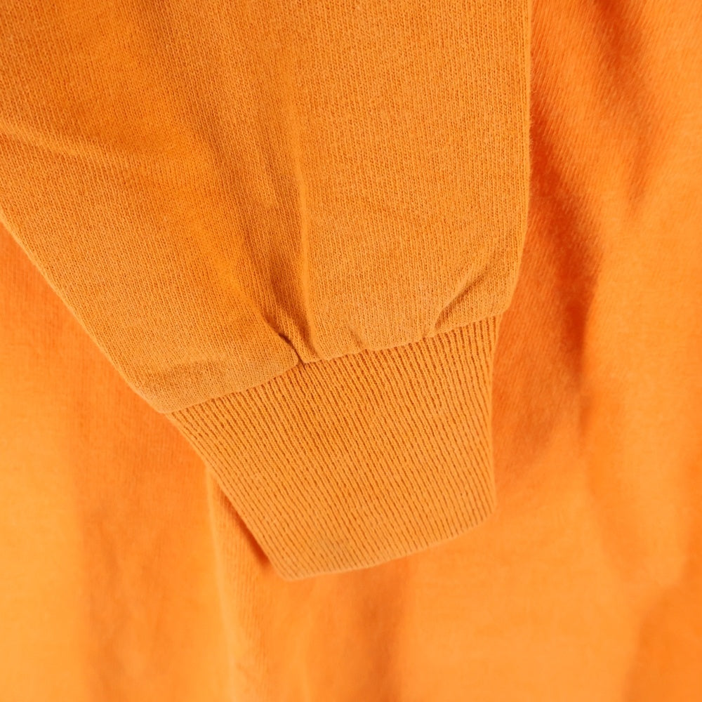 VINTAGE(ヴィンテージ) 90S 遊戯王 YU-GI-OH 1996 三幻神 プリント長袖Tシャツカットソー オレンジ