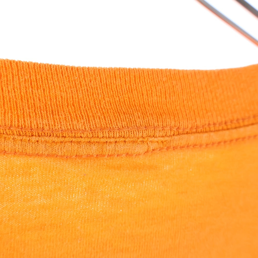 VINTAGE(ヴィンテージ) 90S 遊戯王 YU-GI-OH 1996 三幻神 プリント長袖Tシャツカットソー オレンジ