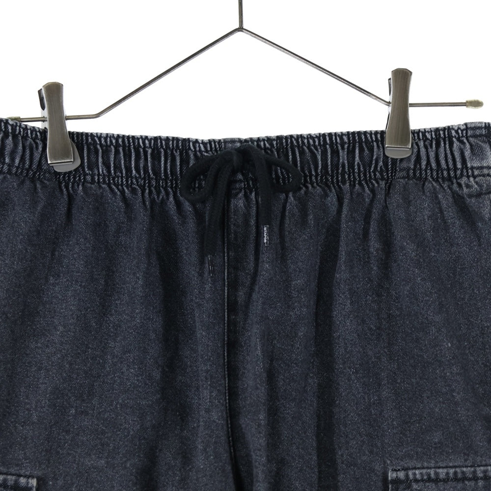 WTAPS(ダブルタップス) 24SS SHORTS COTTON DENIM PANT ハーフカーゴパンツ ブラック 241WVDT-PTM08