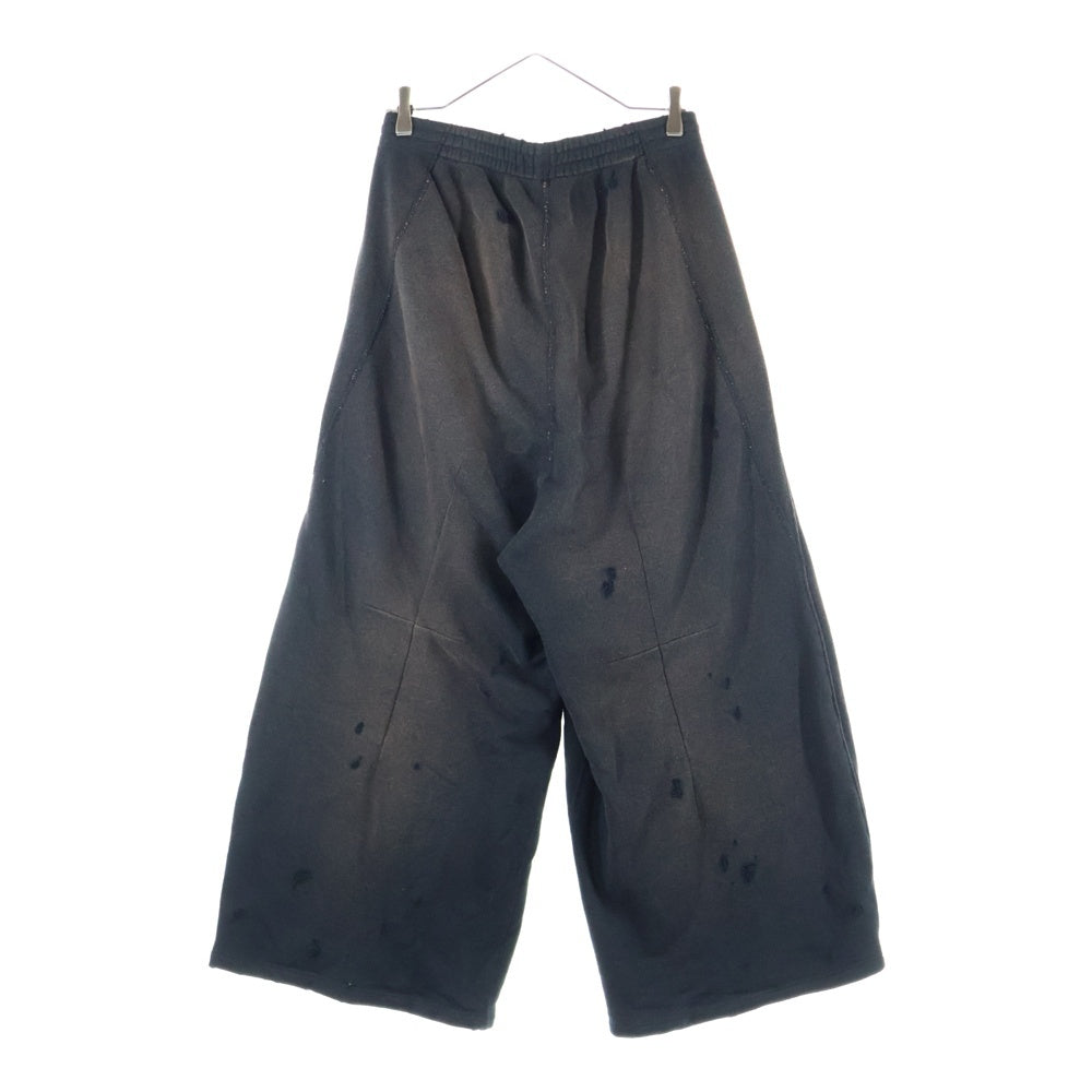 Needles(ニードルス) Darts H.D. SWEAT PANT ヴィンテージ加工 スウェットパンツ ブラック QV369